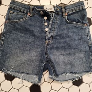 Duer Midweight Denim HighRise Short -size 27